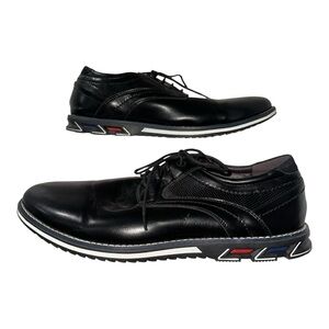 EUC‎ GATSBY Fancy Oxford Leather Shoes Men’s Lace-Up Loafers - 12